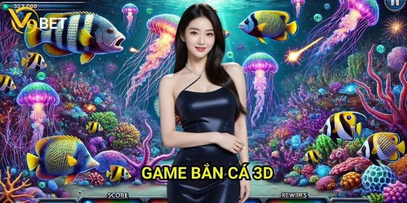 Game bắn cá 3D V9bet: Trải nghiệm đồ họa sống động như thật