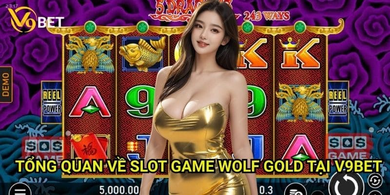 Wolf Gold V9bet: Khám phá vùng đất hoang dã Bắc Mỹ 2 Tổng quan về slot game Wolf Gold tại V9bet